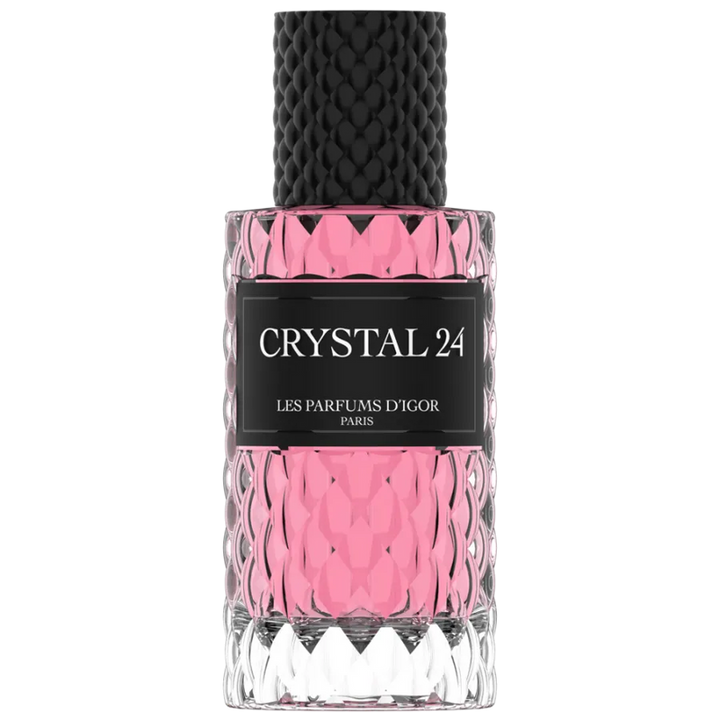 Flacon du parfum Crystal 24 – inspiré de Baccarat Rouge 540, Les Parfums d'igor, 50 ml.