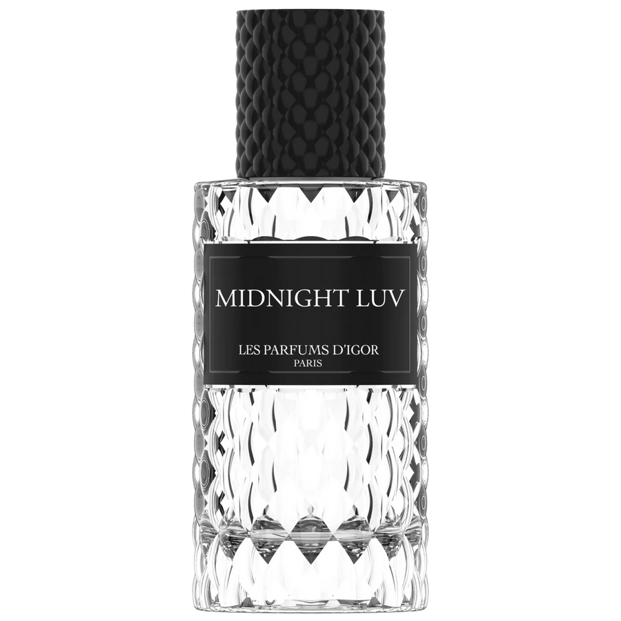 Flacon Midnight Luv – parfum inspiré de Kryptonite de Khalil T. signé Les parfums d’igor