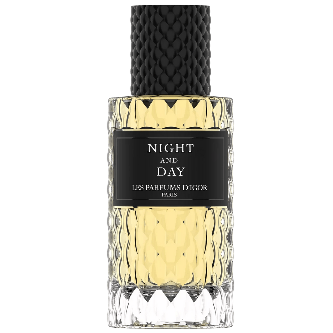 Flacon Night & Day – Parfum intense et élégant inspiré de Ambre Nuit par Les parfums d’igor