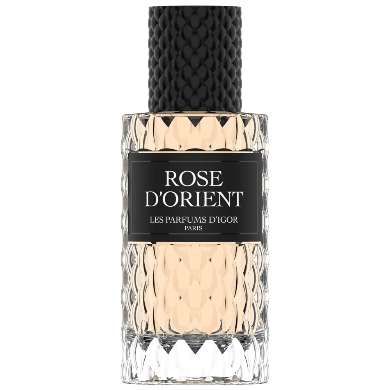 Flacon Rose d’Orient – parfum femme oriental inspiré de Rose d’Arabie par Les parfums d’igor