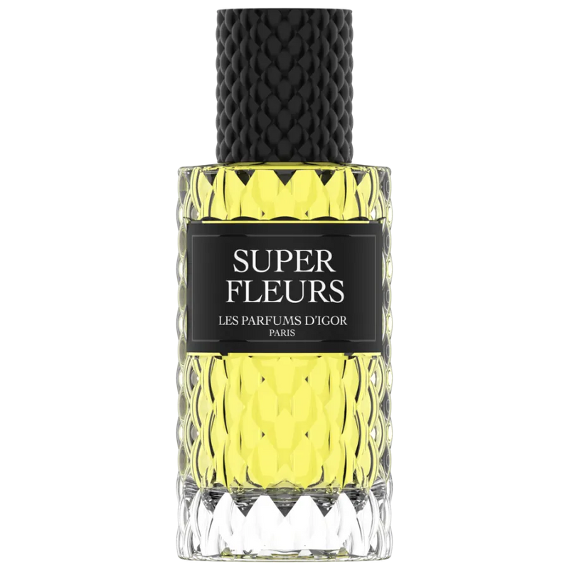 Flacon Super Fleurs – parfum inspiré de Suprême Bouquet de YSL par Les parfums d’igor